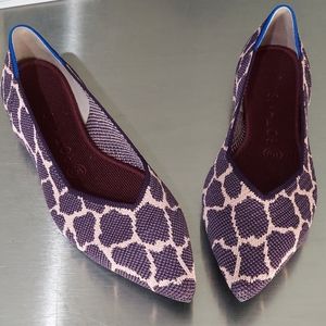 Rothys - Purple Giraffe print 8.5 Point